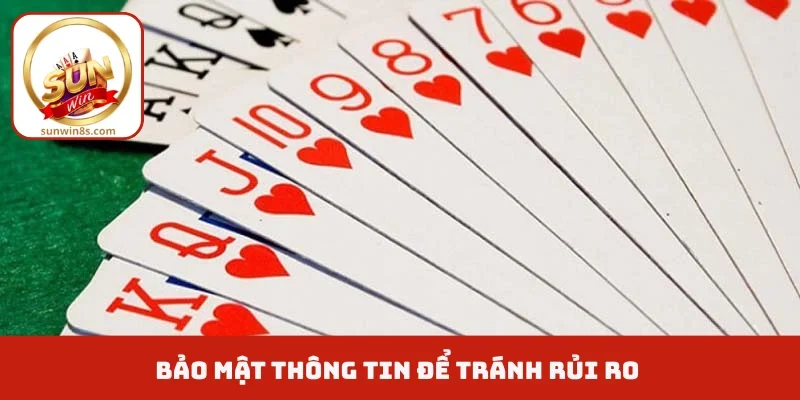 Bảo mật thông tin để tránh rủi ro