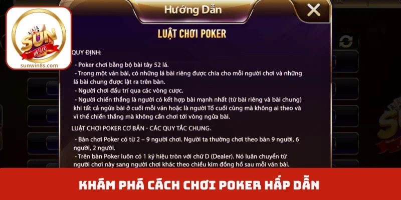 Cách Chơi Poker - Bí Quyết "Gom Hết Tiền" Của Đối Thủ Khám phá cách chơi Poker hấp dẫn