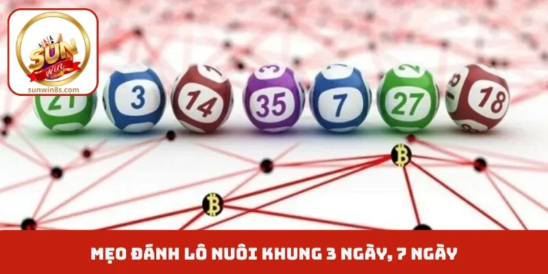 Mẹo đánh lô nuôi khung 3 ngày, 7 ngày