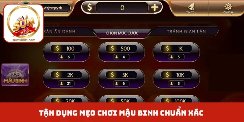 Mẹo Chơi Mậu Binh - Hạ Gục Đối Thủ Qua Bí Kíp Thông Minh Tận dụng mẹo chơi mậu binh chuẩn xác